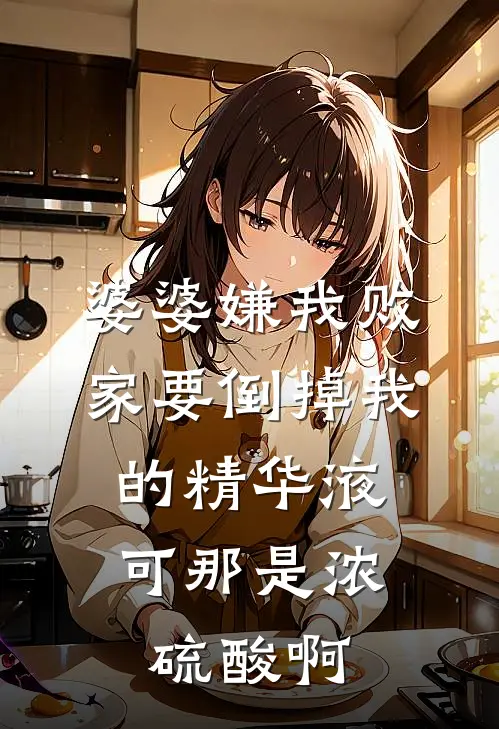 婆婆嫌我败家要倒掉我的精华液，可那是浓硫酸啊