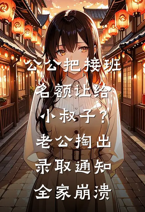 公公把接班名额让给小叔子？老公掏出录取通知全家崩溃
