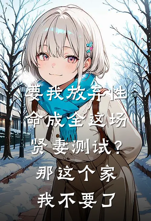 要我放弃性命成全这场贤妻测试？那这个家我不要了