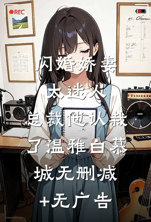 闪婚娇妻太迷人：总裁他认栽了温雅白慕城无删减+无广告