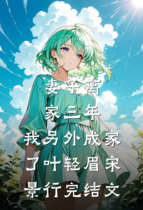 妻子离家三年，我另外成家了叶轻眉宋景行完结文