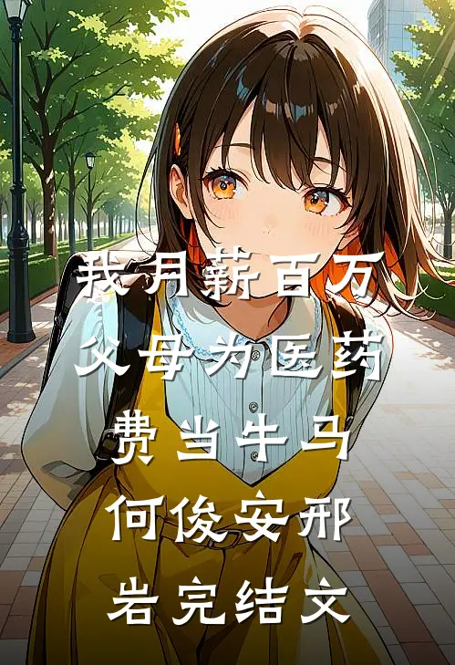 我月薪百万，父母为医药费当牛马何俊安邢岩完结文