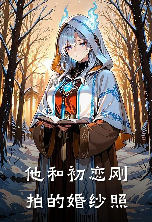 他和初恋刚拍的婚纱照